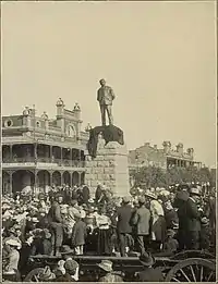 Statue of Rhodes unveiled in 1904