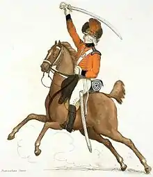 "A Southwark Volunteer Cavalryman", ca 1798