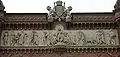 Frieze on the Arc de Triomf in Barcelona