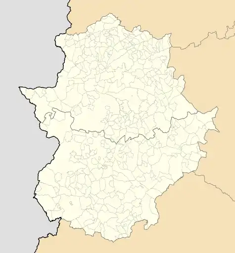 Garlitos is located in Extremadura