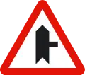 P-1aIntersection with priority on the road on the right