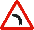 P-13bDangerous curve to the left