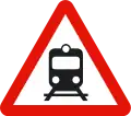 P-8Level crossing without barriers