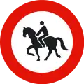 R-117No mounted animals