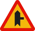 TP-1aIntersection with priority on the road on the right