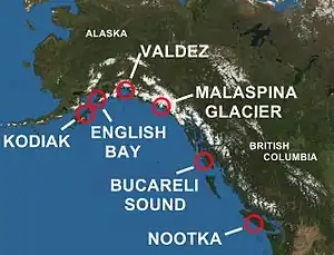 Image 13Spanish contact in British Columbia and Alaska (from History of Alaska)