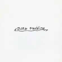 The album title written in black handwriting on a white background