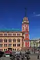 The city duma seen from Nevsky Prospekt.