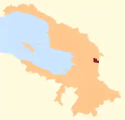 Porokhovye Municipal Okrug on the 2006 map of St. Petersburg