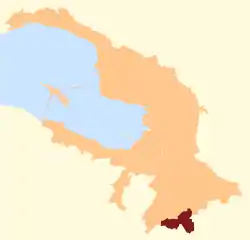 Location of Pavlovsk in Saint Petersburg