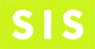 The letters 'SIS' in white against a box with a green background