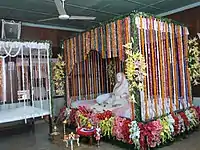 Statue of Sree Sree Boro'maa at Thakur Bungalow, Satsang Ashram