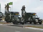 SLA Bomb Disposal Units on Victory Day Parade.