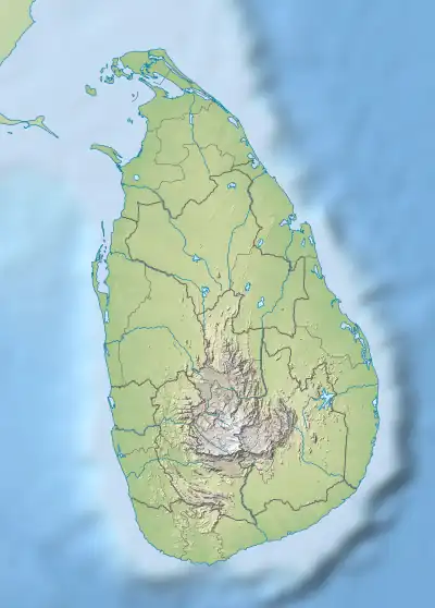 Kikilimana is located in Sri Lanka