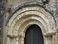 Church entry in Saint-Martin-le-Pin