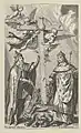 Saint Charlemagne and Saint Louis, by Grégoire Huret [fr], mid-17th century