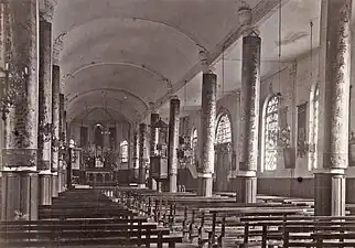 Interior view in the 1920s