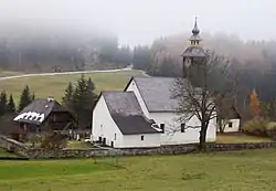 Saint Martin church in Sankt Blasen