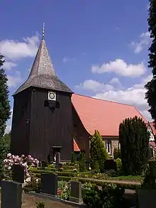 A church