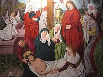 Descent from the Cross (detail)