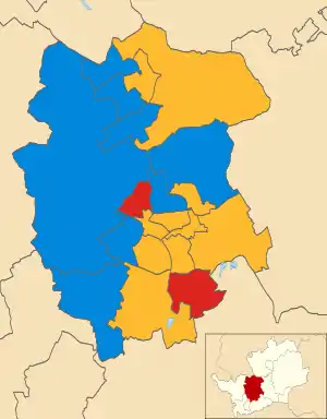 2006 results map