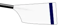 Image showing the rowing club's blade colours