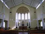 The nave looking East