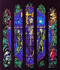 East window in the Chapel of St John, Lichfield, Staffordshire