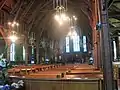 The interior of St Mary's Cathedral, Auckland