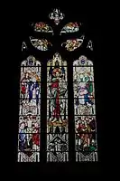 Window in St Saviour's Church in Guernsey. Courtesy Mark and Tracy Charmley.