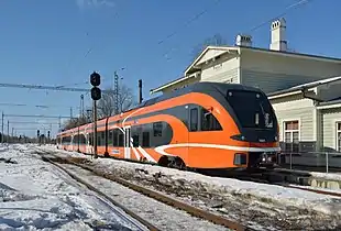 Estonian Stadler FLIRT EMU 1401 in Keila