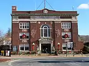 Warren Memorial Town Hall, Stafford Springs, Connecticut, 1922.