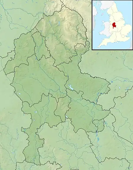 Kinver Edge is located in Staffordshire