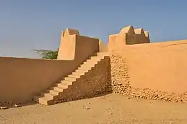 Stairway in Ar Rakiyat Fort.