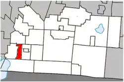 Location within Brome-Missisquoi RCM.