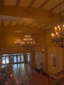 Interior lobby view