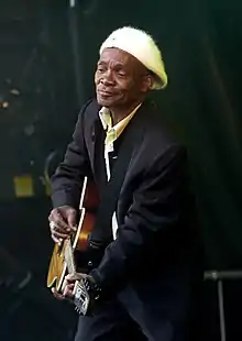 Stanley Beckford at a concert in France in April 2004