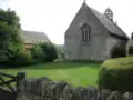 Church viewed from the west