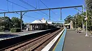 Eastbound view from Platform 3