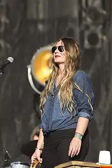 Country music singer Morgane Stapleton.