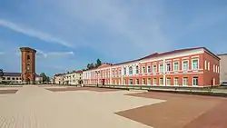 Cathedral Square in Staraya Russa