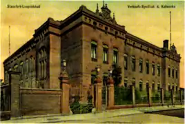 Premises of the German Potash Syndicate in Stassfurt, Bodestr., since 1890