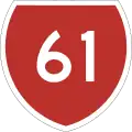 State Highway 61 shield}}