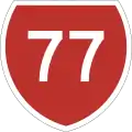 State Highway 77 shield}}