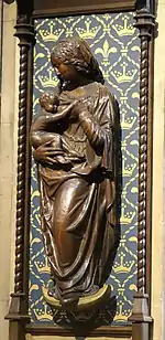 16th-century statue of the Blessed Virgin Mary