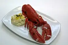 Prepared lobster