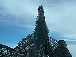 First Drop of Steel Vengeance at Cedar Point.