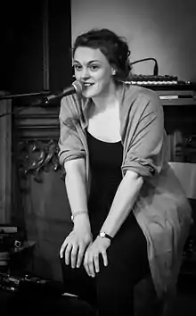 Mari Kvien Brunvoll performs in St. Edmund Church during the 2015 Oslo Jazzfestival.