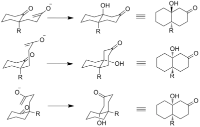 Stereochemical pathways of Robinson annulation