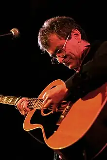 Steve Ashley performing at Union Chapel, Islington, London in 2007